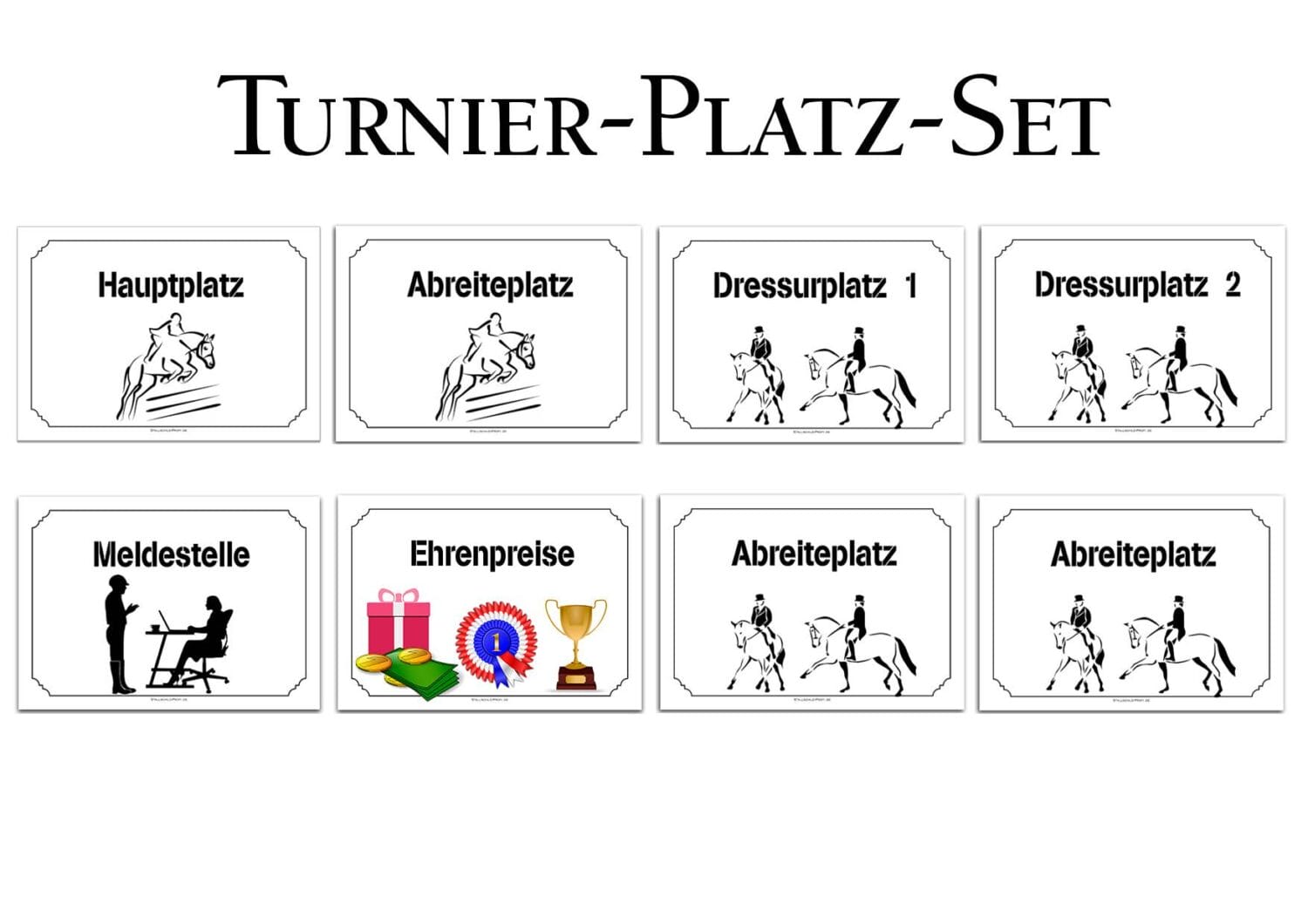 Turnierplatz Set 3