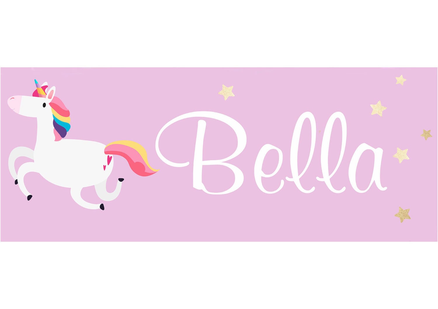Namensschild Bella - Pferde Boxenschilder