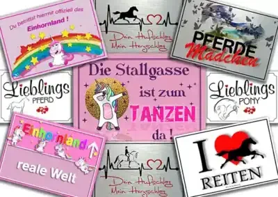 sonstige Schilder Stallschild-Profi Schild Pferd Stallschild-Profi Horse-Sign horsesign stallschild-profi